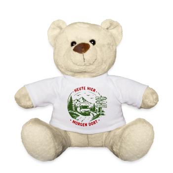 Abenteuer Roadtrip Waldsignale - Teddy - Weiß - Vorne