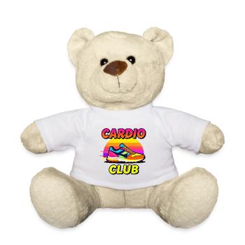 Neon Sneaker Cardio Club - Teddy Bear - white - Front