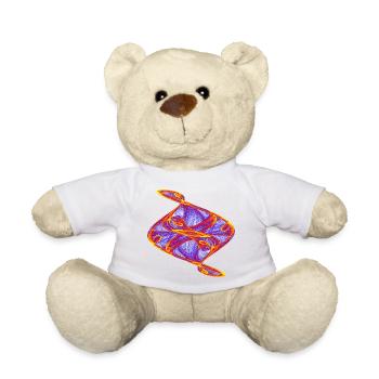 Golden Dance – Strange Attractor - Teddy Bear - white - Front