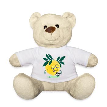 Children's Football Lemon - Teddy Bear - white - Front
