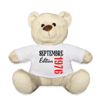 France 50e Anniversaire Septembre 1976 - Nounours - blanc - Devant