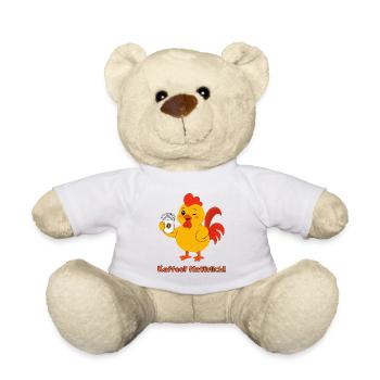 Hahn Kaffee Natürlich - Teddy - Weiß - Vorne