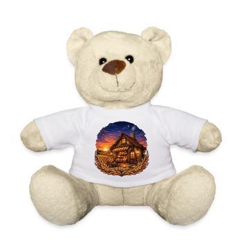 Sonnenuntergang Bäckerhaus - Teddy - Weiß - Vorne