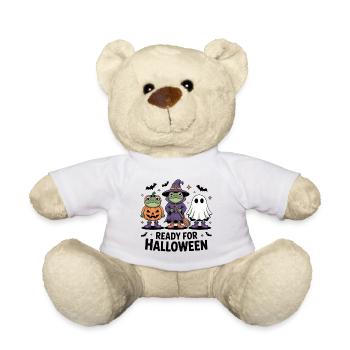 Halloween - Teddy - Weiß - Vorne