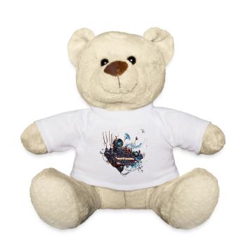 Synthétiseur mécanique céleste - Nounours - blanc - Devant