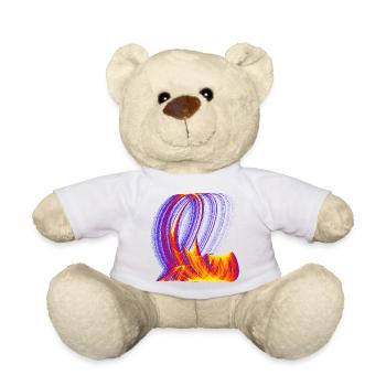 Chemins de Braise du Chaos – Attracteur Étrange - Nounours - blanc - Devant