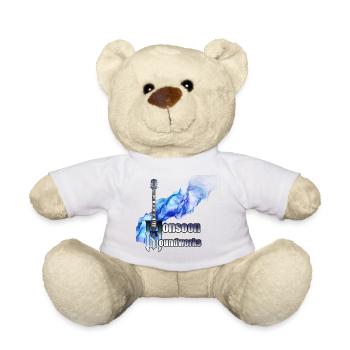 Logo officiel de Monsoon Soundworks - Nounours - blanc - Devant
