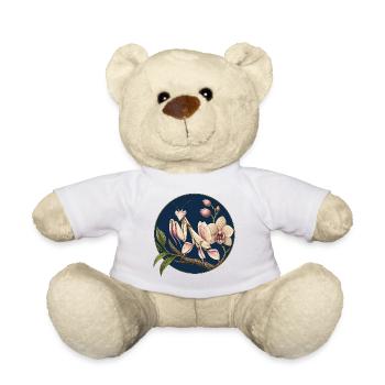 Gottesanbeterin auf Orchideen - Teddy - Weiß - Vorne