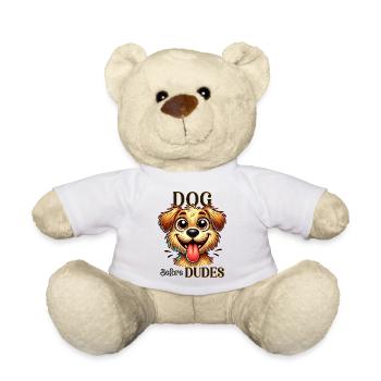 Citation drôle de chien avant les mecs - Nounours - blanc - Devant