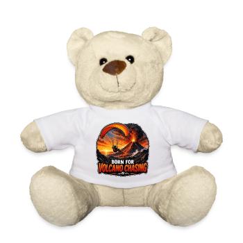 Vulkanjagd Paragliding Abenteuer - Teddy - Weiß - Vorne