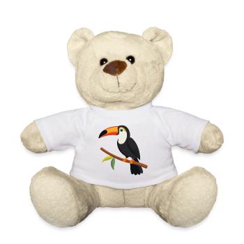 Tukan - Teddy - Weiß - Vorne