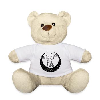Hütte in der Mondsichel - Teddy - Weiß - Vorne