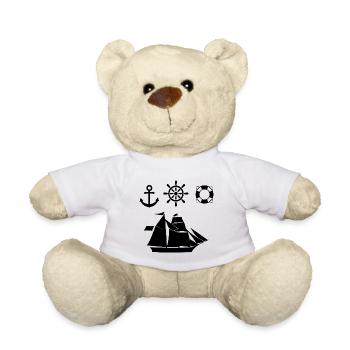 Segeln - Teddy - Weiß - Vorne