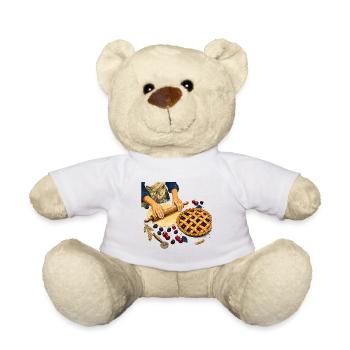 Rustikaler Fruchtkuchen - Teddy - Weiß - Vorne