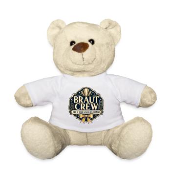 Braut Crew Hochzeitsedition - Teddy - Weiß - Vorne