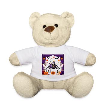 Vampirspinnenkönig Halloween - Teddy - Weiß - Vorne