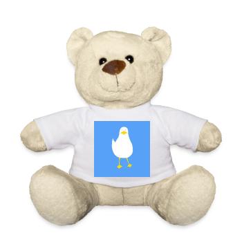 Möwe - Teddy - Weiß - Vorne