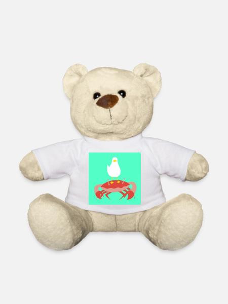Crabb-n-Gull mint - Teddy - Weiß