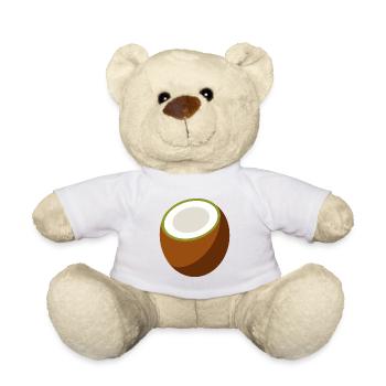 Kokosnuss - Teddy - Weiß - Vorne