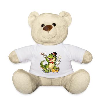 Tea-Rex  - Teddy - Weiß - Vorne