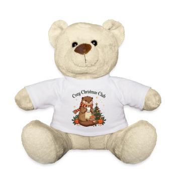 Cozy Christmas Club Otter Weihnachten - Teddy Bear - white - Front