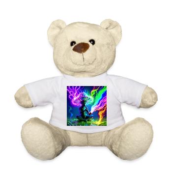 Idegen_Saman - Teddy Bear - white - Front