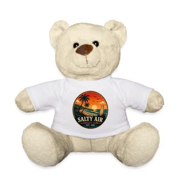 Salty Air Vintage-Küstengrafik - Teddy - Weiß - Vorne