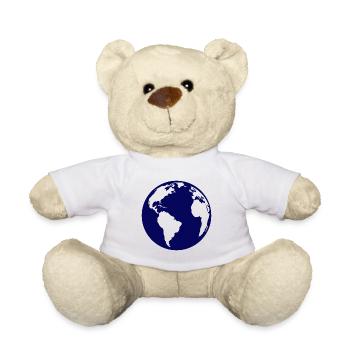 Erde - Teddy - Weiß - Vorne