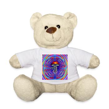 70s_Goa_Mushroom_ - Teddy - Weiß - Vorne