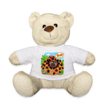 Lustige Spinne - Teddy - Weiß - Vorne