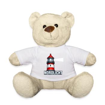 Nordlicht Leuchtturm - Teddy - Weiß - Vorne