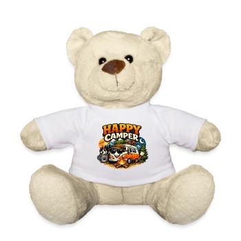 Glücklicher Camper Camping-Van - Teddy - Weiß - Vorne