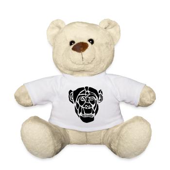 monckey_black - Teddy - Weiß - Vorne