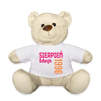 30. Geburtstag August 1986 - Teddy - Weiß - Vorne