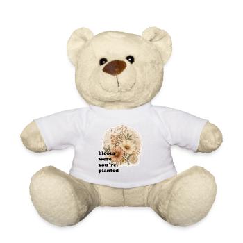 Blumenzeit Vintage Bouquet - Teddy - Weiß - Vorne