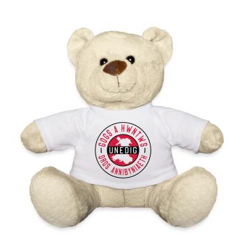 Gogs A Hwntws Unedig Dros Annibyniaeth - Teddy Bear - white - Front