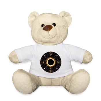 Total Solar Eclipse Corona Science Instrument - Teddy Bear - white - Front
