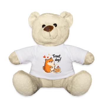 Leckerei-Tag! - Teddy - Weiß - Vorne