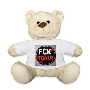 Graffiti Typo Contrast - Teddy Bear - white - Front