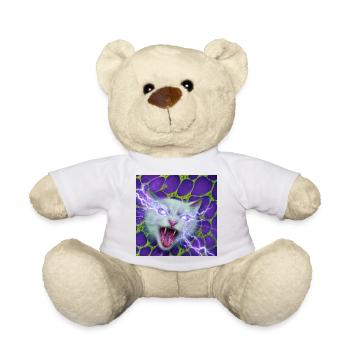Neo cat - Teddy Bear - white - Front