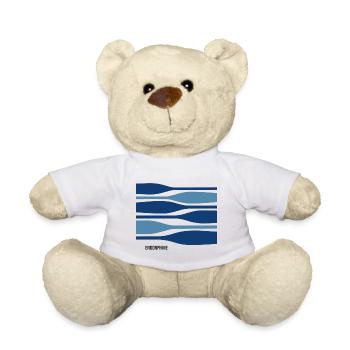 Endorphins – paddling with a good feeling - Teddy Bear - white - Front