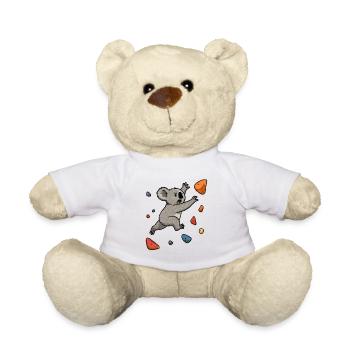 Dyno de bloc Koala – Saut d’escalade - Nounours - blanc - Devant