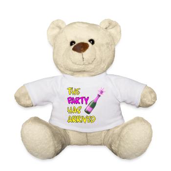 THE PARTY HAS ARRIVED, KANN LOS GEHEN MAUS - Teddy - Weiß - Vorne