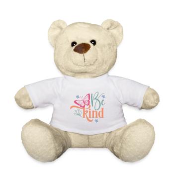Création florale papillon Be Kind - Nounours - blanc - Devant