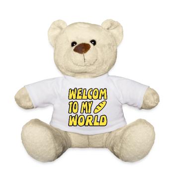Baker - Teddy Bear - white - Front