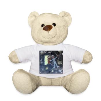 Finde Jesus von Eunice Ahiale - Teddy Bear - white - Front