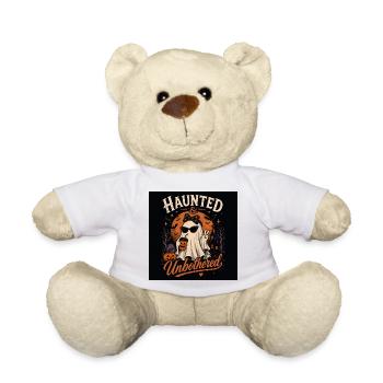 Verfluchtes und Ungestörtes Halloween - Teddy - Weiß - Vorne