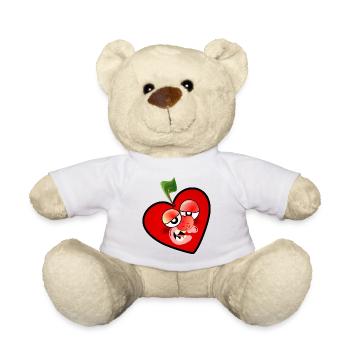 Kirsche Müde - Teddy - Weiß - Vorne