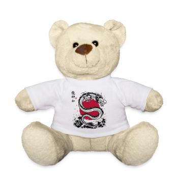 JAPANESE DRAGON - Teddy - Weiß - Vorne