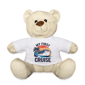 My First Cruise - Teddy Bear - white - Front